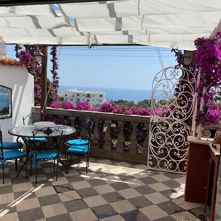 Luxury House In Pompeiana Via Camerelle Con Terrazza Vista Mare كابري