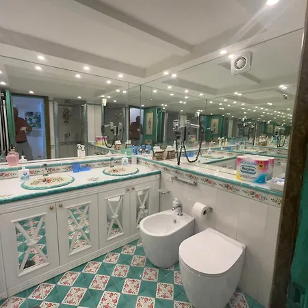 شقة Luxury House In Pompeiana Via Camerelle Con Terrazza Vista Mare